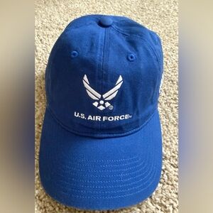 NEW Adidas U.S. Air Force Adjustable Blue Baseball Cap Hat One Size